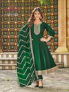 Aayushi By Aanchi Crystal Silk Kurti With Bottom Dupatta Suppliers In India